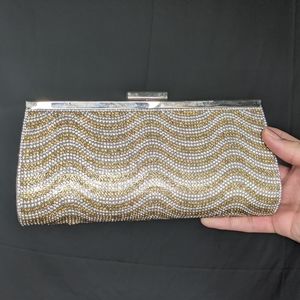 Gold clutch